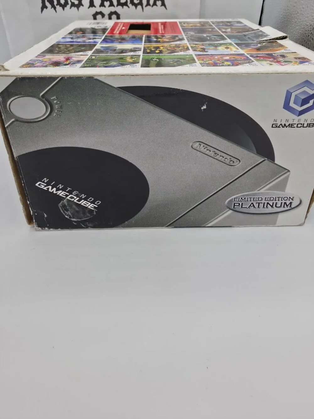 Nintendo GameCube Platinum Edition in box